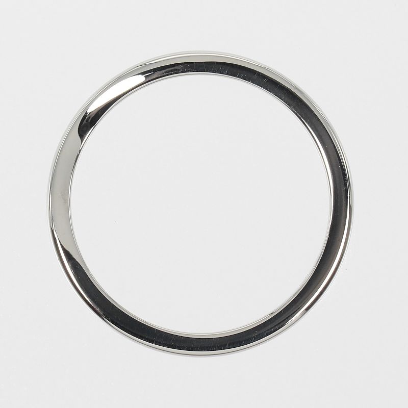 Cartier Ballerina Curve Pt950platinum #10 Ladies 3.3g Ring