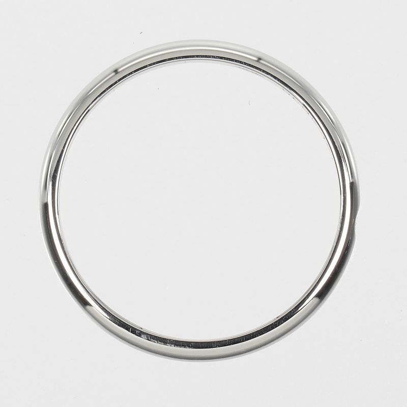 Cartier 1895 Wedding 2.6mm (0.10in) Model Pt950platinum X 1P Diamond 10.5