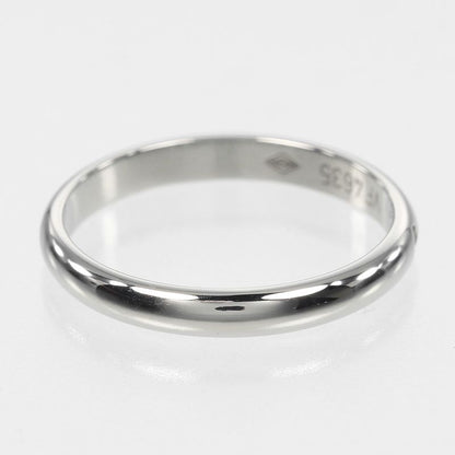 Cartier 1895 Wedding 2.6mm (0.10in) Model Pt950platinum X 1P Diamond 10.5
