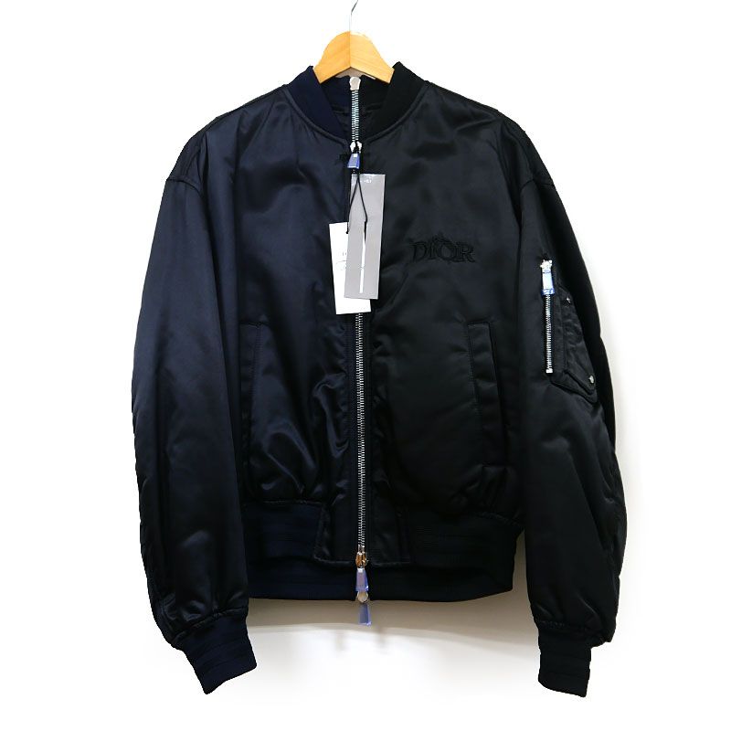 Dior 20AW Two-tone Bomber Jacket Judy Blame 44