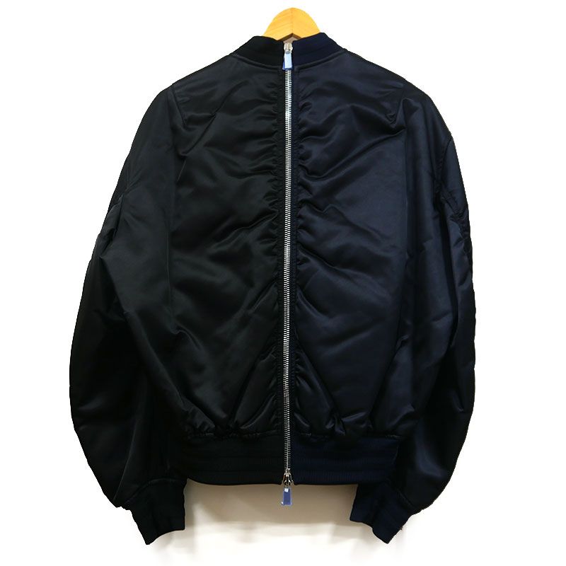 Dior 20AW Two-tone Bomber Jacket Judy Blame 44