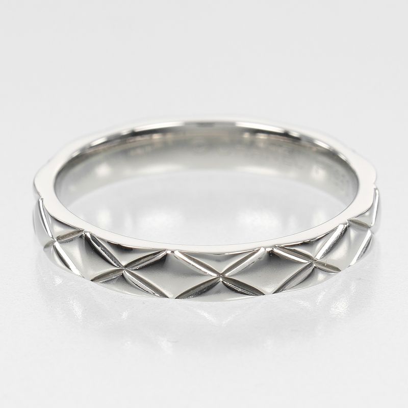 Chanel Matelasse Pt950platinum #16 Men's 6g Ring