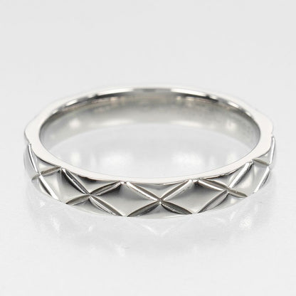 Chanel Matelasse Pt950platinum #16 Men's 6g Ring