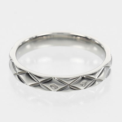 Chanel Matelasse Pt950platinum #16 Men's 6g Ring