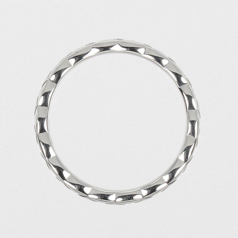 Chanel Coco Crush Pt950platinum X 5P Diamond #7 Ladies 3.86g Ring