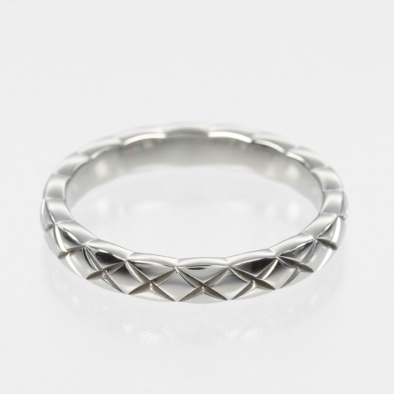 Chanel Coco Crush Pt950platinum X 5P Diamond #7 Ladies 3.86g Ring