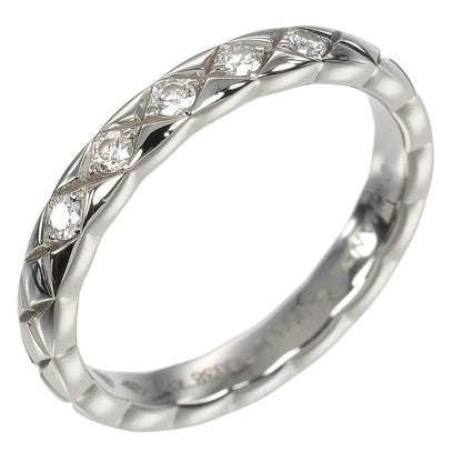 Chanel Coco Crush Pt950platinum X 5P Diamond #7 Ladies 3.86g Ring