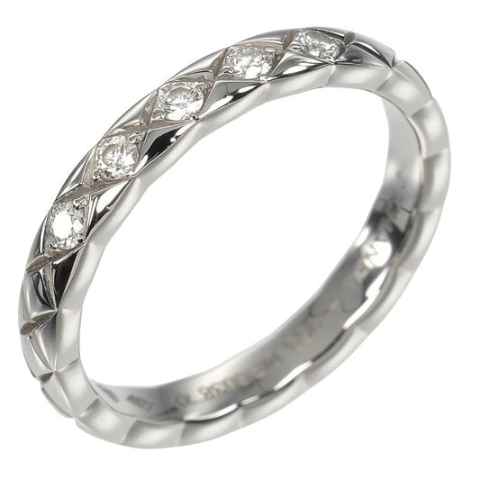 Chanel Coco Crush Pt950platinum X 5P Diamond #7 Ladies 3.86g Ring