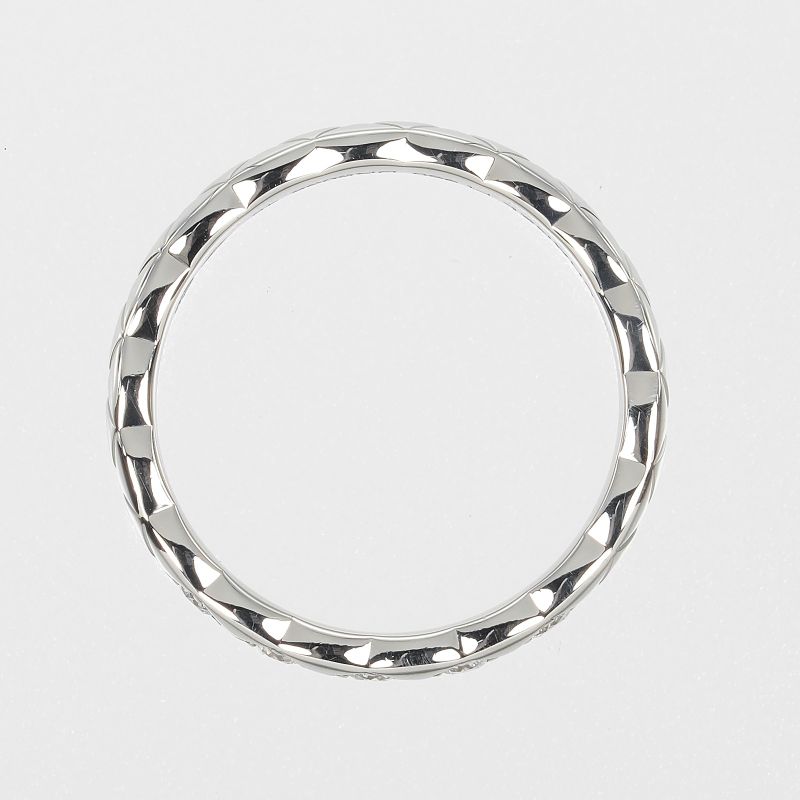 Chanel Coco Crush Pt950platinum X 5P Diamond #7 Ladies 3.86g Ring