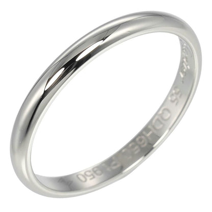 Cartier 1895 Wedding 2.5mm (0.10in) Band Pt950platinum 14.5 Ladies 3g Ring /