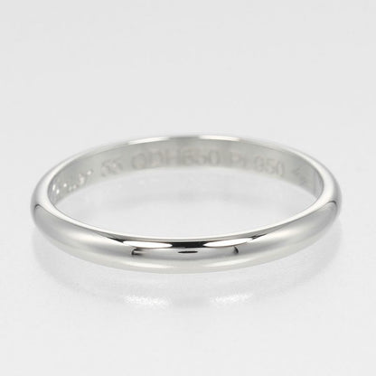 Cartier 1895 Wedding 2.5mm (0.10in) Band Pt950platinum 14.5 Ladies 3g Ring /