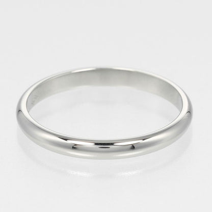 Cartier 1895 Wedding 2.5mm (0.10in) Band Pt950platinum 14.5 Ladies 3g Ring /