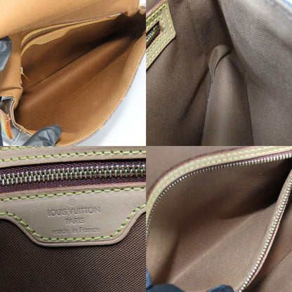 Louis Vuitton Shoulder Bag Mini Looping M51147 Monogram Nubuck Leather Brown