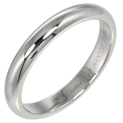 Cartier 1895 Wedding 3.5mm (0.14in) Band Pt950platinum #18 Mens 6.75g Ring