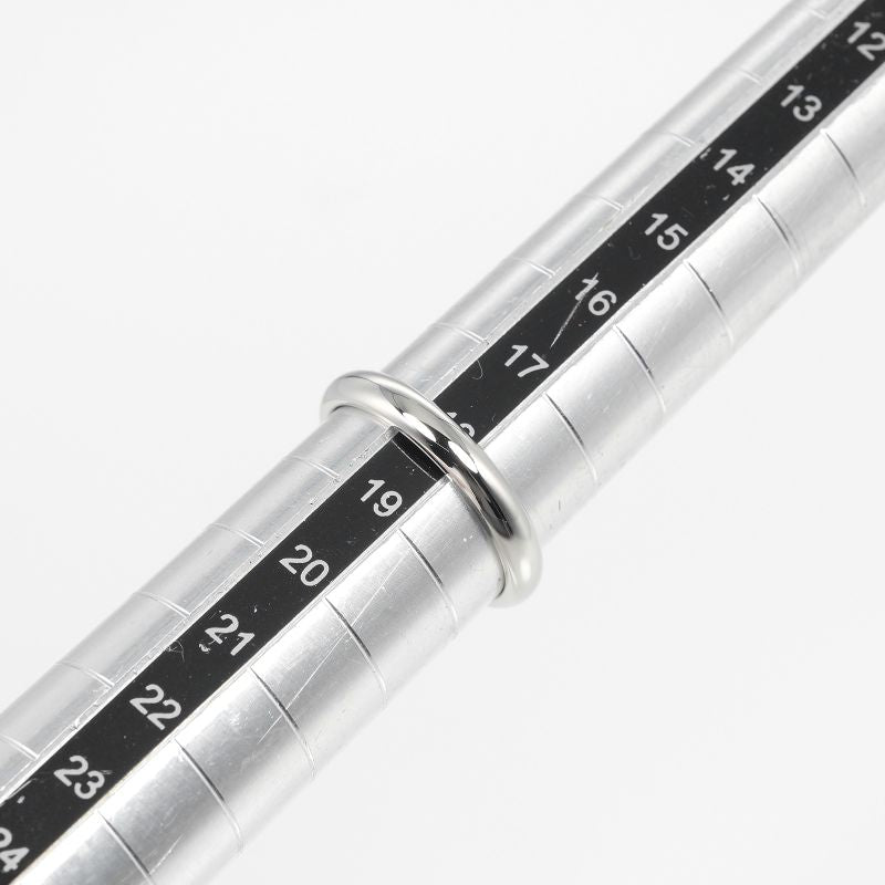 Cartier 1895 Wedding 3.5mm (0.14in) Band Pt950platinum #18 Mens 6.75g Ring