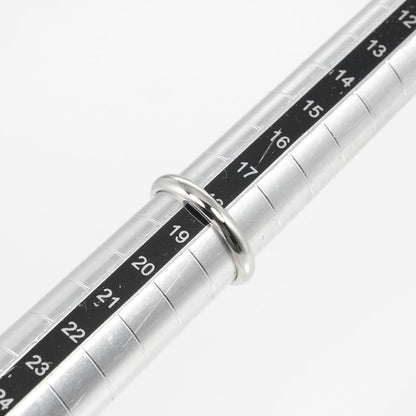 Cartier 1895 Wedding 3.5mm (0.14in) Band Pt950platinum #18 Mens 6.75g Ring