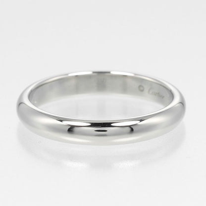 Cartier 1895 Wedding 3.5mm (0.14in) Band Pt950platinum #18 Mens 6.75g Ring