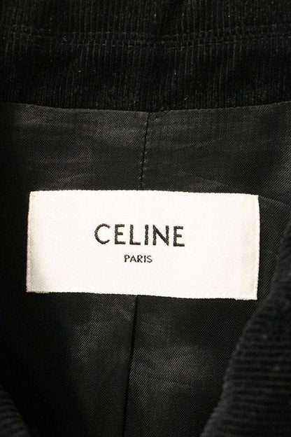 Celine 2v191824d Shoulder-switched Cordyloy Stajan Blouson Men's 44