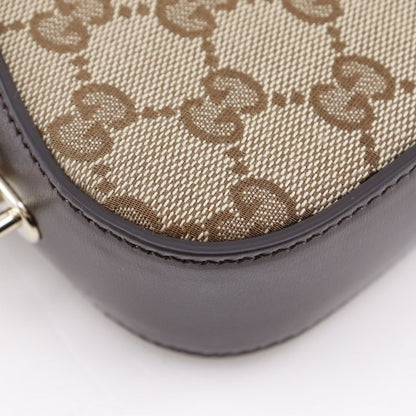 Gucci Moonside 786015 GG Canvas Brown Women Shoulder Bag