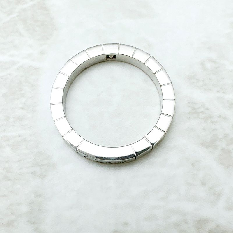 Cartier Lanier Diamond White Gold Ring 54 Approx 14 U