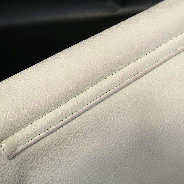 Chanel Half Moon Caviar Chain Wallet [rank B