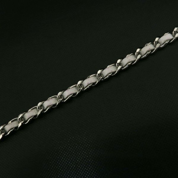 Chanel Half Moon Caviar Chain Wallet [rank B