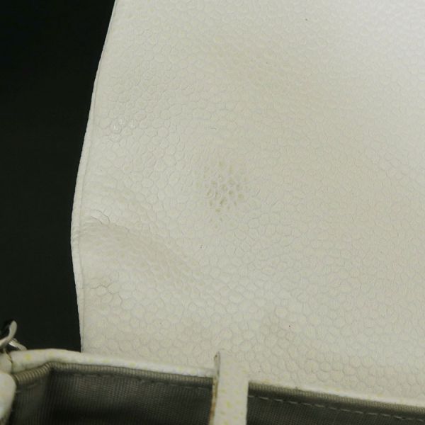 Chanel Half Moon Caviar Chain Wallet [rank B