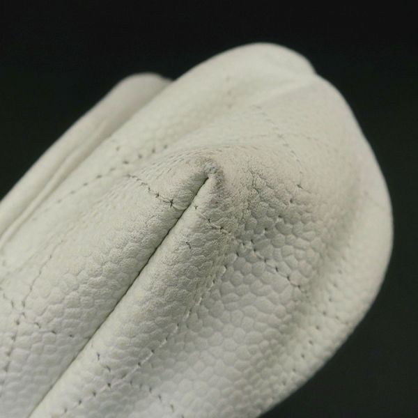 Chanel Half Moon Caviar Chain Wallet [rank B