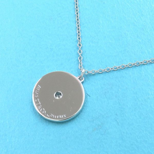 Tiffany & Co Atlas Necklace /1P Diamond [none Fee Gift [grade A