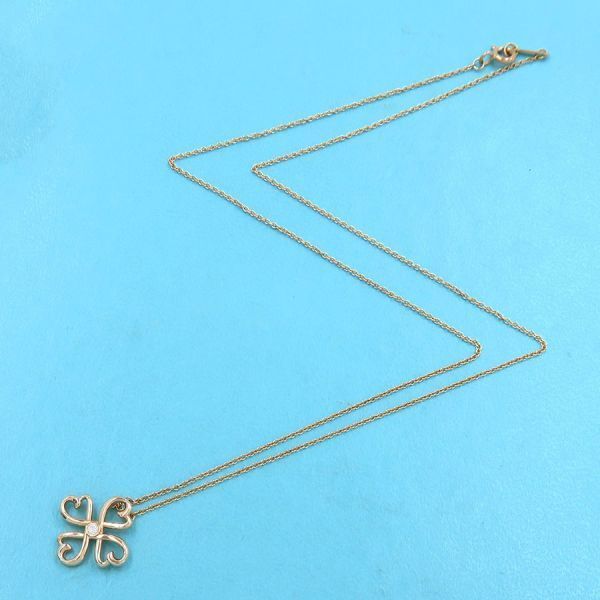 Tiffany & Co Loving Heart Necklace /1P Diamond [none Fee Gift Wrapping] [grade A