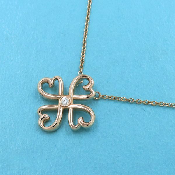 Tiffany & Co Loving Heart Necklace /1P Diamond [none Fee Gift Wrapping] [grade A