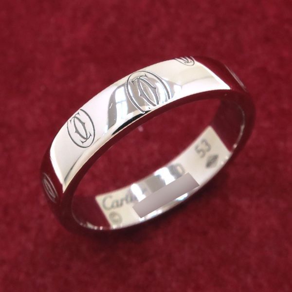 Cartier Happy Birthday Ring /s#53(size 12.5 Approx) [none Fee Gift [grade A