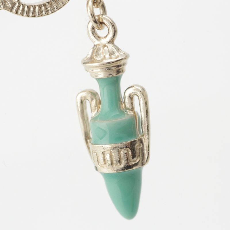 Chanel 18C GP Coco Mark Flower Motif Necklace Accessories Gold