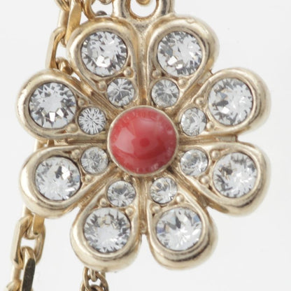 Chanel 18C GP Coco Mark Flower Motif Necklace Accessories Gold