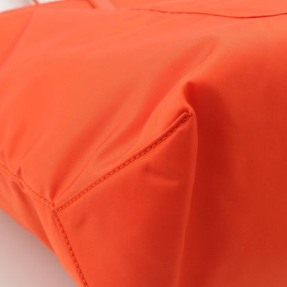 Prada Re-nylon X Saffiano Leather Re-edition Tote Handbag Hand 1bg527 Orange