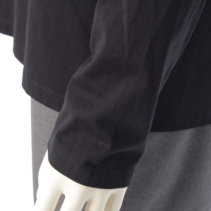 Celine Triomphe Embroidered Logo Long Sleeve T-shirt Long Sleeve Cut And Sewn