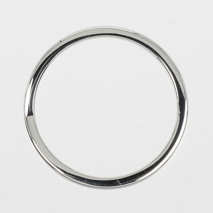 Cartier Ballerina Curve Pt950platinum #16.5 Mens 3.6g Ring