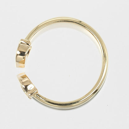 Cartier 2C LM 18K Gold (yg×pg×wg) 15.5 Ladies 7g Ring