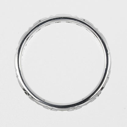 Tiffany & Co T True Narrow 18K White Gold #10 Ladies 3.2g Ring