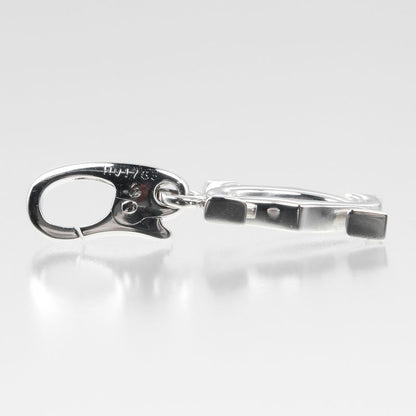 Cartier 2C Charm 18kwhite Gold Ladies 2.6g Pendant Top