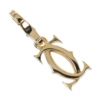 Cartier 2C Charm 18K Yellow Gold Ladies 2.5g Pendant Top
