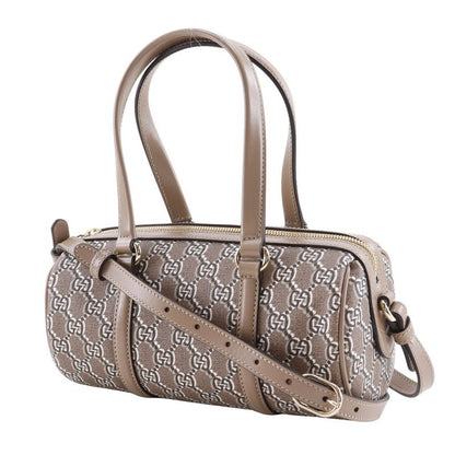 Gucci GG Shadow 2WAY Shoulder 796230 PVC X Leather Brown Ladies Handbag