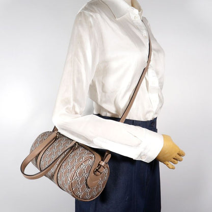 Gucci GG Shadow 2WAY Shoulder 796230 PVC X Leather Brown Ladies Handbag