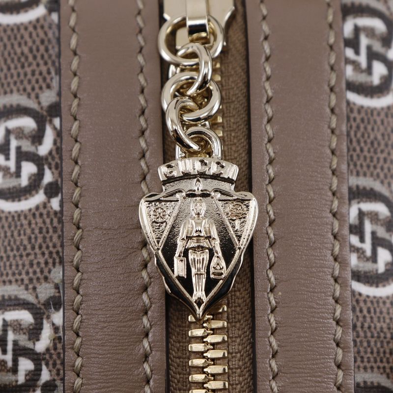 Gucci GG Shadow 2WAY Shoulder 796230 PVC X Leather Brown Ladies Handbag