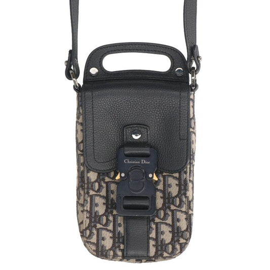 Dior Saddle Oblique Vertical Pouch Shoulder Bag Men's