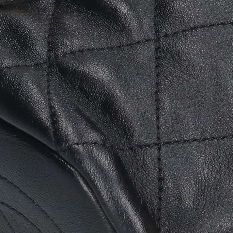 Chanel Lambskin Chain Strap Drawstring Backpack Women