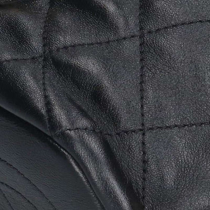 Chanel Lambskin Chain Strap Drawstring Backpack Women