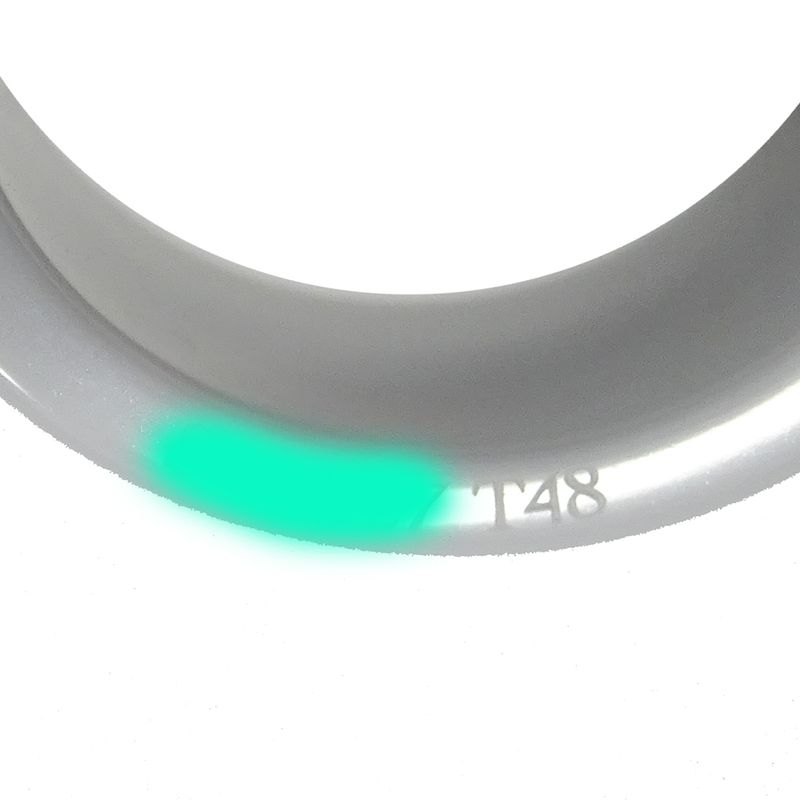 Chanel Ring Ladies Brand Ring White Ceramic 750wg Diamond Ultra White #48