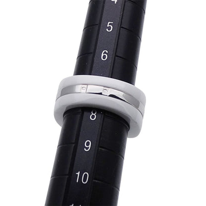 Chanel Ring Ladies Brand Ring White Ceramic 750wg Diamond Ultra White #48