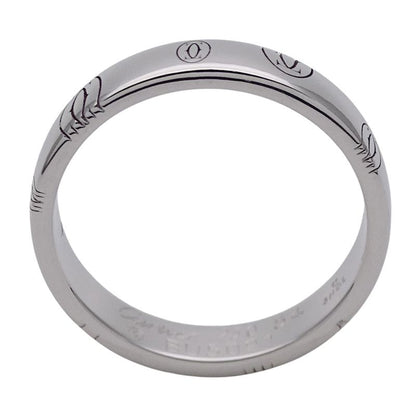 Cartier Ring Women's Brand Ring 750wg Happy Birthday White Gold  #54